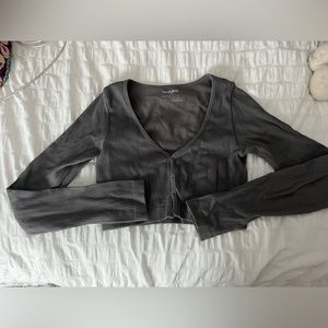 Garage seamless crop top